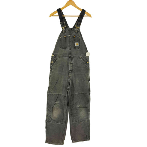 カーハート Carhartt ダブルニー オーバーオール ブラックフェード メンズ