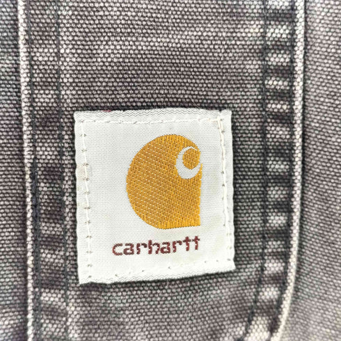 カーハート Carhartt ダブルニー オーバーオール ブラックフェード メンズ