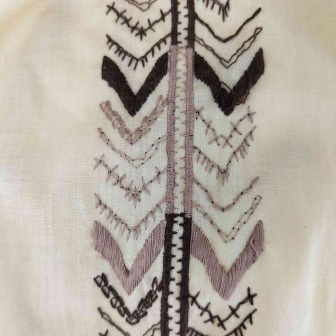 Rex Gildo 70S OPTIジップ スリーブ刺繍 ジップシャツ メンズ 39