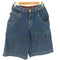 JNCO JEANS YBSジップ 裾ワッペン ペイント バギー ショーツ デニム メンズ 32