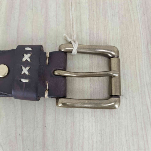 GENUINE LEATHER レザーベルト メンズ