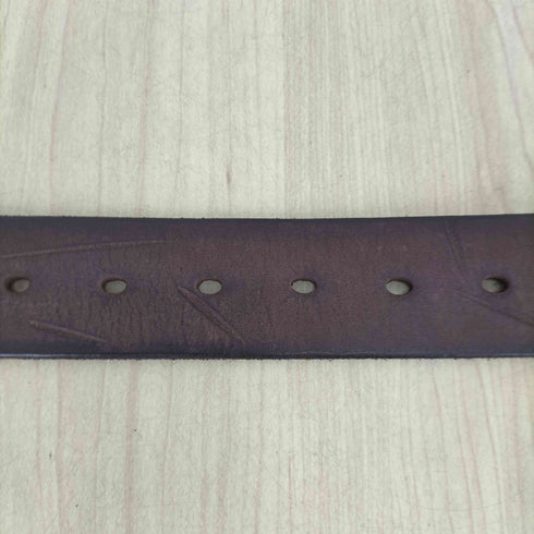 GENUINE LEATHER レザーベルト メンズ