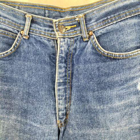 ダメージベルボトムパンツ YKK片爪ジップ メンズ 31