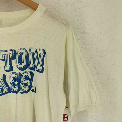 染み込みプリント Tシャツ レディース