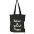 ハブアグッドタイム HAVE A GOOD TIME ブランド名入りトートバッグ メンズ FREE