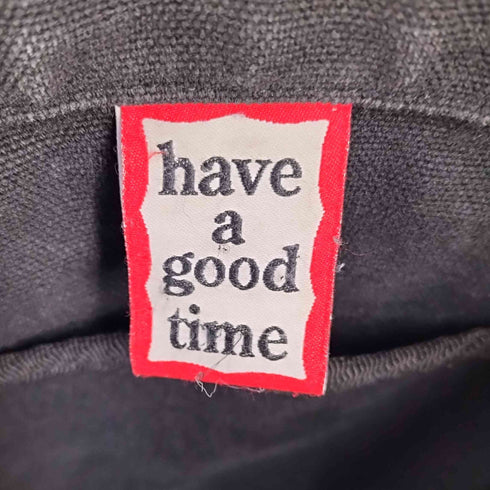 ハブアグッドタイム HAVE A GOOD TIME ブランド名入りトートバッグ メンズ FREE