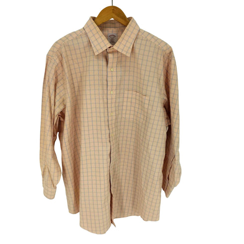 ブルックスブラザーズ 346 BROOKS BROTHERS REGULAR FIT L/S チェックシャツ メンズ 17 1/2