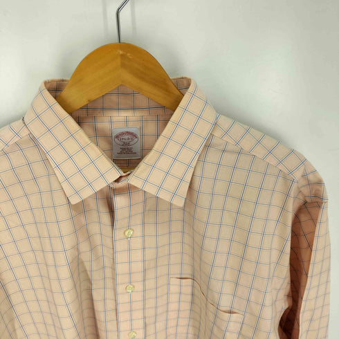 ブルックスブラザーズ 346 BROOKS BROTHERS REGULAR FIT L/S チェックシャツ メンズ 17 1/2