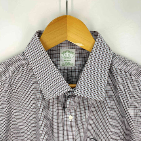 ブルックスブラザーズ BROOKS BROTHERS MILANO L/S チェックシャツ メンズ 17