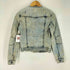 ザラ ZARA Trafaluc ウォッシュドデニムライダースジャケット レディース import:S