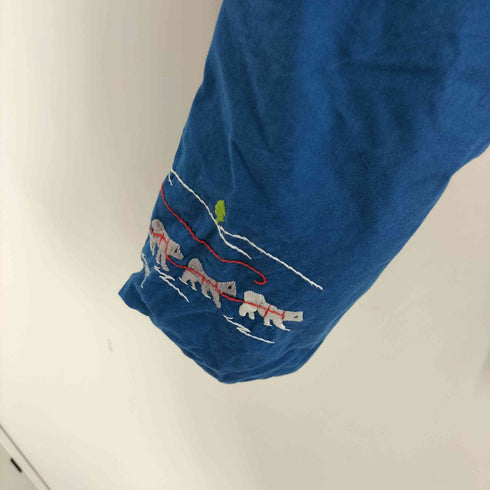 Grenfell Handicraft 刺繍フーデッドジャケット メンズ