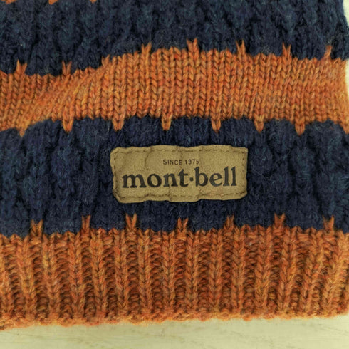 モンベル mont bell ワッチキャップ ボーダー レディース