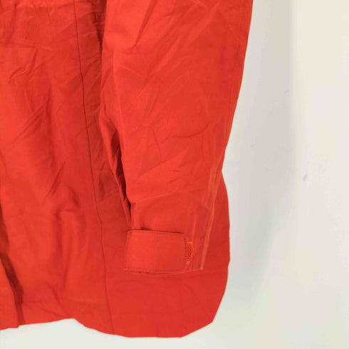 ランズエンド LANDS END 比翼ハーフコート レディース L 14-16