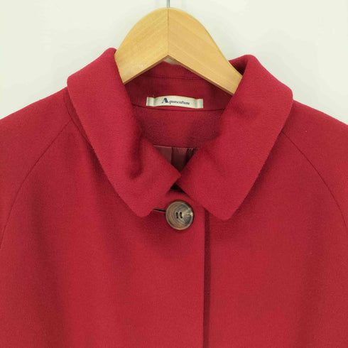 アクアスキュータム AQUASCUTUM ウール100 ステンカラーコート レディース JPN:9号