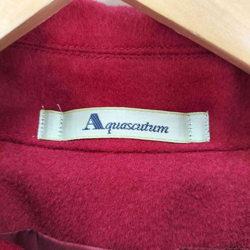 アクアスキュータム AQUASCUTUM ウール100 ステンカラーコート レディース JPN:9号