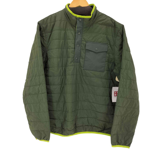 ランズエンド LANDS END ハーフボタン 中綿プルオーバー スナップT メンズ JPN:M