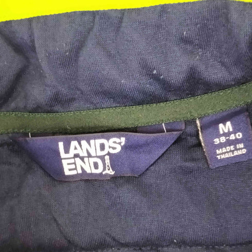 ランズエンド LANDS END ハーフボタン 中綿プルオーバー スナップT メンズ JPN:M