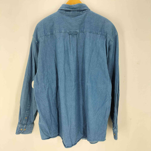 VANTAGE ワッペン刺繍 L/S デニムシャツ メンズ JPN:L