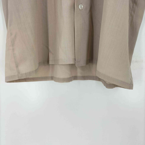 MASCULINE 香港製 襟芯 S/S ポリシャツ メンズ