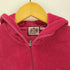 ジューシークチュール JUICY COUTURE ラインストーン付き ベロア ジップパーカー Y2K レディース P