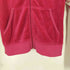 ジューシークチュール JUICY COUTURE ラインストーン付き ベロア ジップパーカー Y2K レディース P