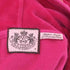 ジューシークチュール JUICY COUTURE ラインストーン付き ベロア ジップパーカー Y2K レディース P