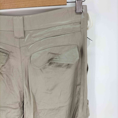 ザラ ZARA フルイドカーゴパンツ サテンカーゴパンツ レディース JPN:XS