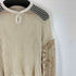 Acka. 長袖 メッシュ レース トップス レディース FREE