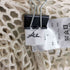 Acka. 長袖 メッシュ レース トップス レディース FREE