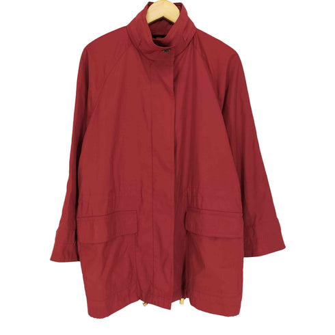 アクアスキュータム AQUASCUTUM 比翼 ドローコード フードインジップアップジャケット レディース JPN:9号