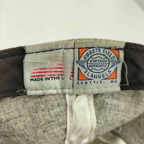 エベッツフィールドフランネルズ Ebbets Field Flannels USA製 バイカラー 6パネルキャップ メンズ