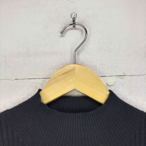 ハナエモリ HANAE MORI シルク カシミヤ CASHMERE ハイネック ニット レディース JPN:M