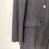 アクアスキュータム AQUASCUTUM lanificio campore社 ダブルボタン ウール100 ピーコート レディース UK:10