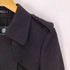 アクアスキュータム AQUASCUTUM lanificio campore社 ダブルボタン ウール100 ピーコート レディース UK:10