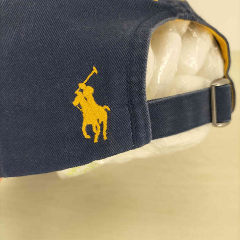 ポロラルフローレン POLO RALPH LAUREN ウィングフット刺繍 ロングビルエンブロイダリー ツイル キャップ メンズ ONE SIZE