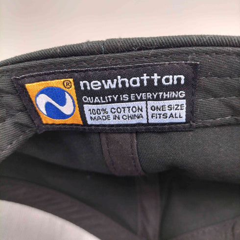 ニューハッタン NEWHATTAN ノイズ ポスト・ハードコア 6パネル キャップ メンズ