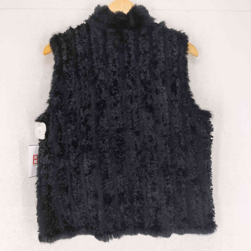 Fashion Park RABBIT FUR ラビットファーベスト レディース JPN:L
