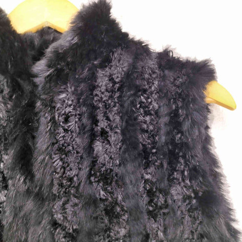 Fashion Park RABBIT FUR ラビットファーベスト レディース JPN:L