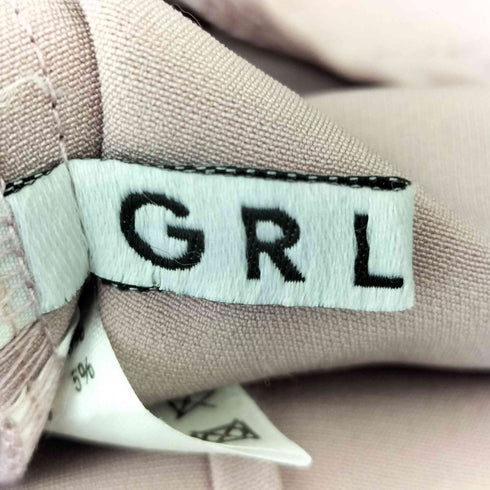 グレイル GRL バックスリットジレxハイウエストショートパンツセットアップ レディース S