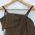 ムルーア MURUA 25aw オフショルシャーリングシャツ レディース FREE