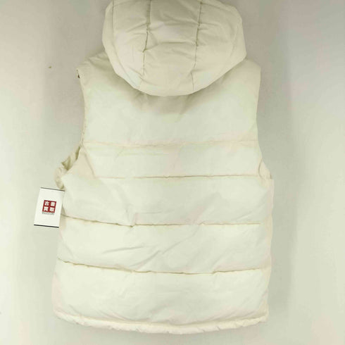 ザラ ZARA dnwr. フーデッド ダウンベスト メンズ import:M