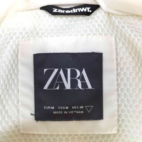 ザラ ZARA dnwr. フーデッド ダウンベスト メンズ import:M