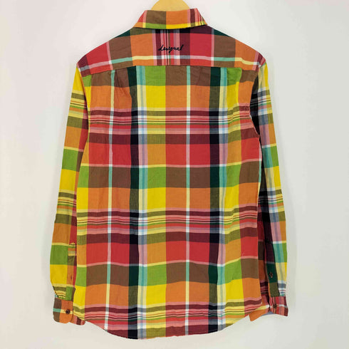 デシグアル Desigual 総柄 マルチカラー チェックシャツ メンズ import:S