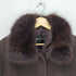 AD GROUP angola fox fur ヨコ糸アンゴラ100% フォックスファーステンカラーコート レディース M-L