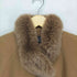 BELTA BUONO cashmere fur カシミヤ100% ファー付き 比翼ロングコート レディース JPN:9号