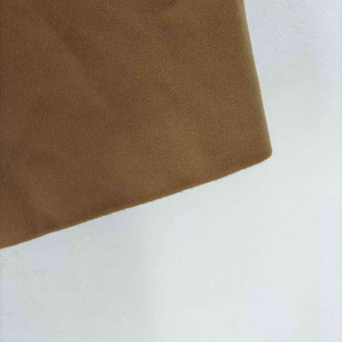 BELTA BUONO cashmere fur カシミヤ100% ファー付き 比翼ロングコート レディース JPN:9号