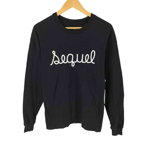 シークエル SEQUEL 23AW LOGO L/S T-SHIRT メンズ S