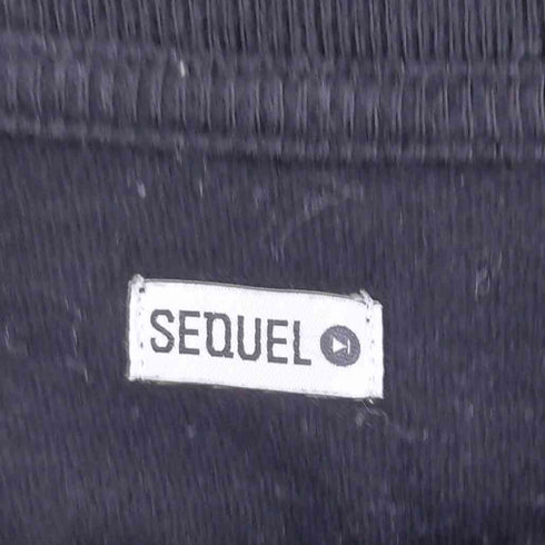シークエル SEQUEL 23AW LOGO L/S T-SHIRT メンズ S