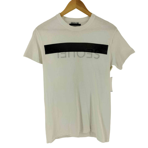 シークエル SEQUEL 反転ロゴ Tシャツ メンズ S