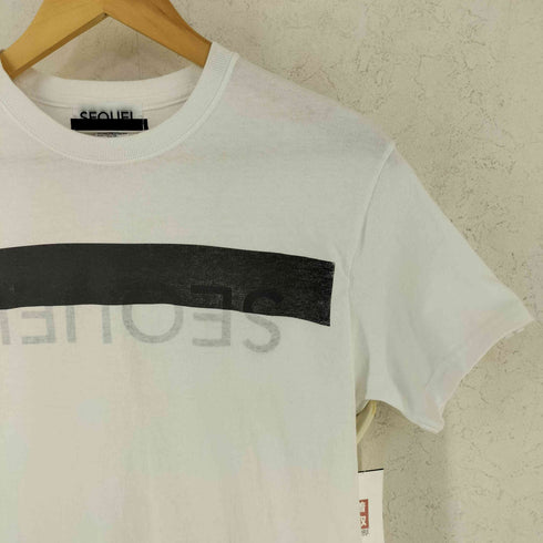 シークエル SEQUEL 反転ロゴ Tシャツ メンズ S